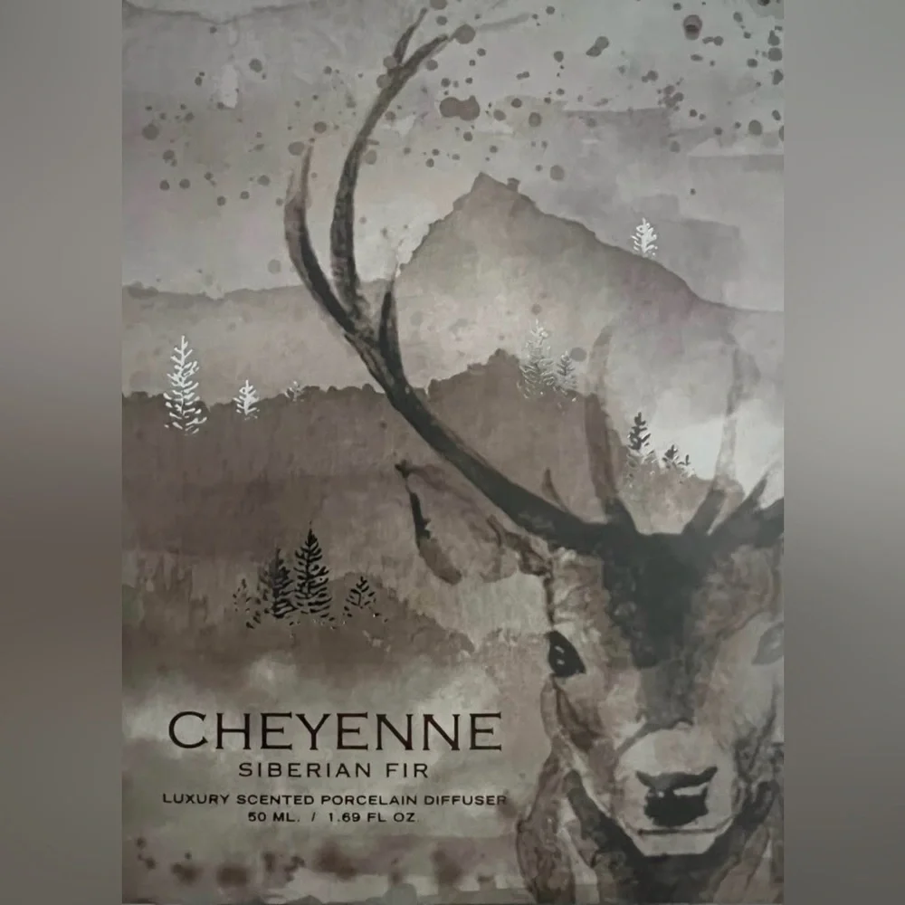 Cheyenne Zodax Porcelain Diffuser- Siberian Fir Fragrance